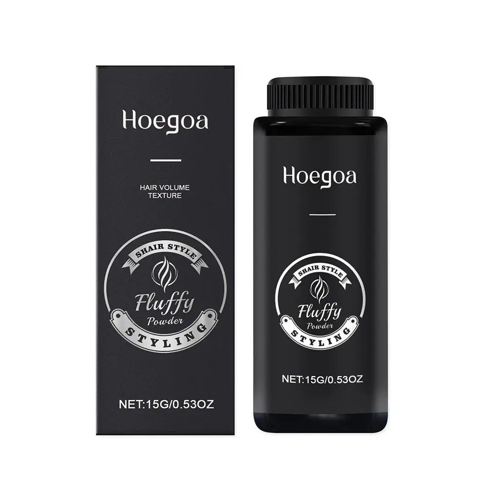 Matte Hair Styling Fluffy Hair Powder Volume Texturizing Fiber Build Up Oil Control & Thicker Looking Hair Finish For Men Women