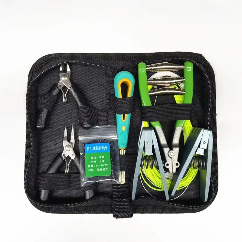 

Portable Badminton Stringing Clamp Tool Set Handheld Stringing Clamp Professional Racket Repair Tools Small Sports Accessories