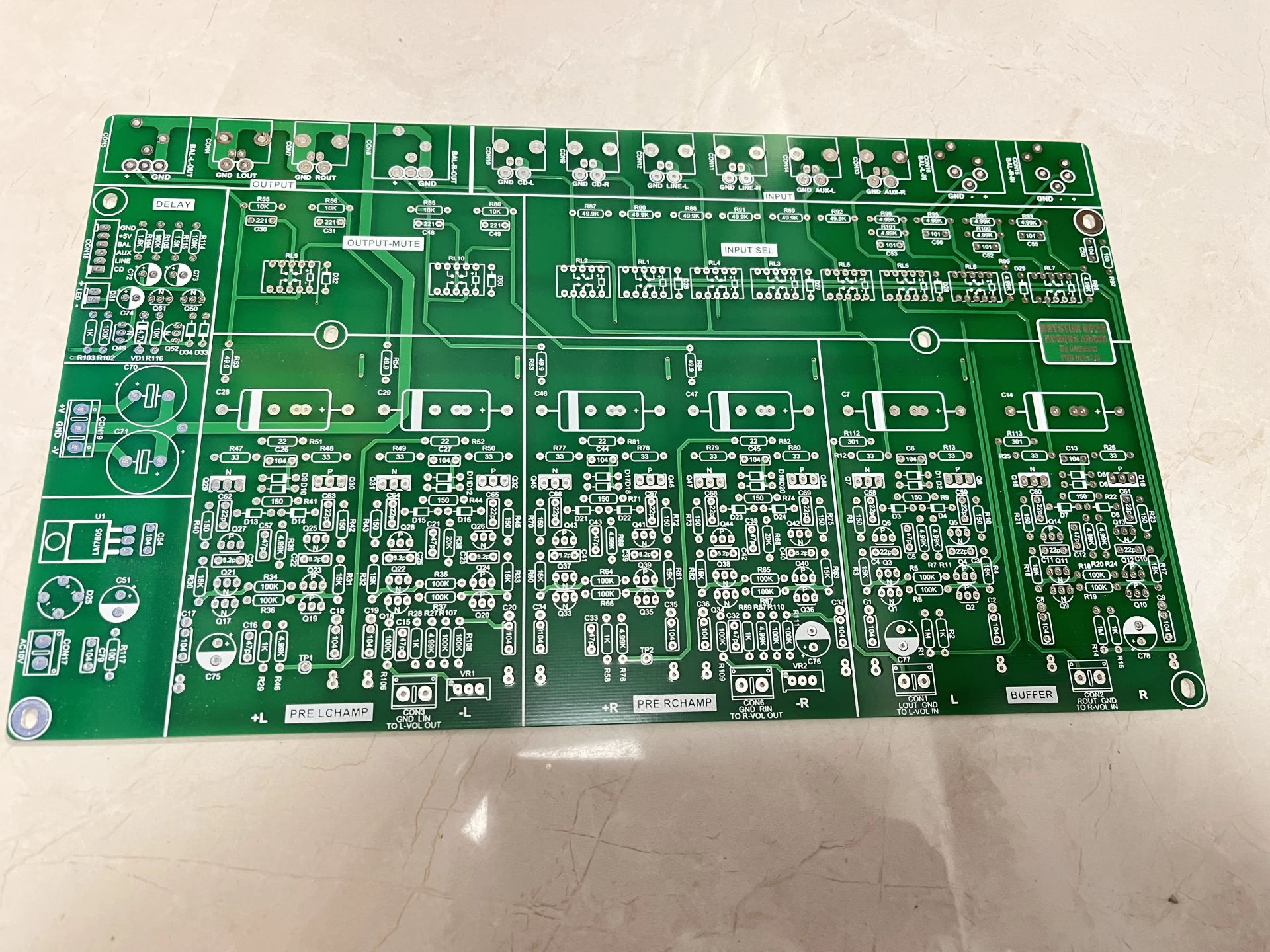 BP26 Front Stage Circuit Board (empty Board) (real Fully Balanced Front Stage)