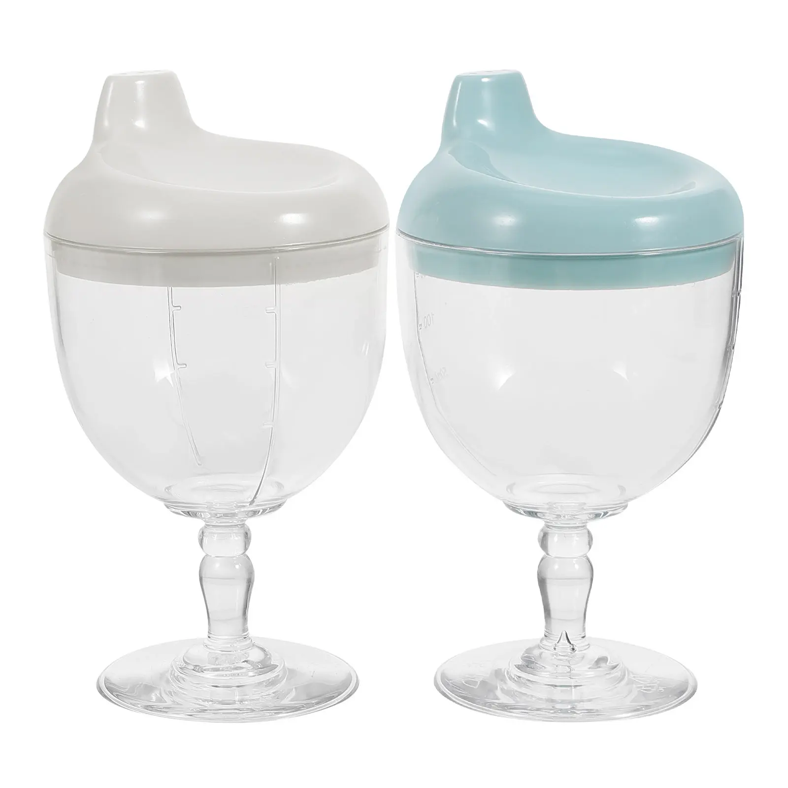 

2Pcs Toddler Water Cup with Handle Pc Material Cute Design for Kids Drinking Practice Perfect for Snacks Or Liquids