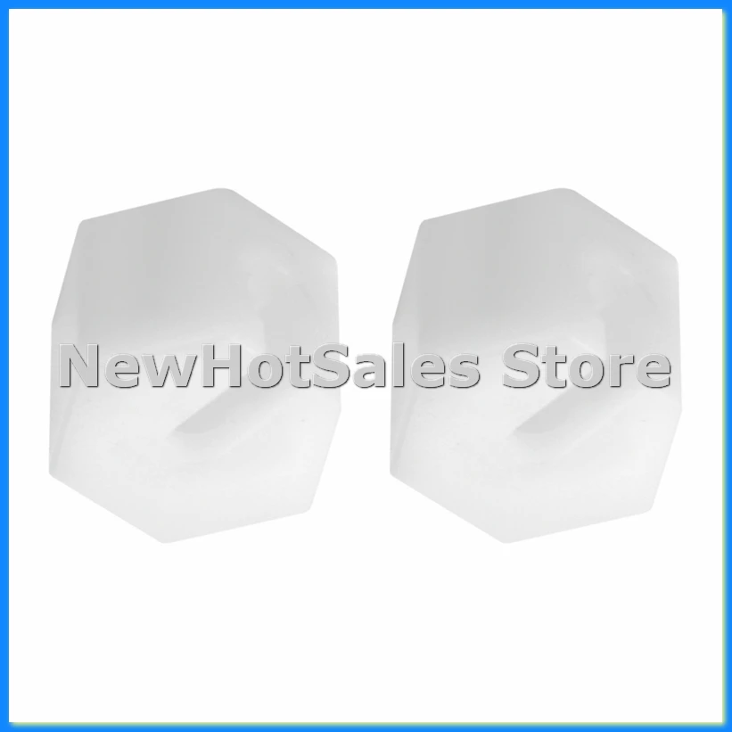 Crystal 1.0 2.0 Nozzle Replacement Nuts Set of Two, Quick-Fit CO2 Connector, Safe Gas Seal-A25R