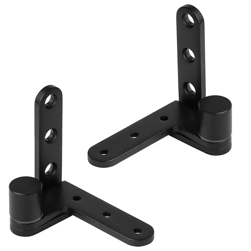M12K-Black Pivot Hinge For Wooden Doors Max Load 132Lb/Pair(Thickness 3Mm)