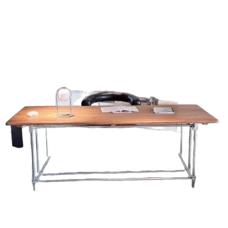 

Light Ocean Board Desk Industrial Style Desk Designer Dining Table Studio Meeting Table