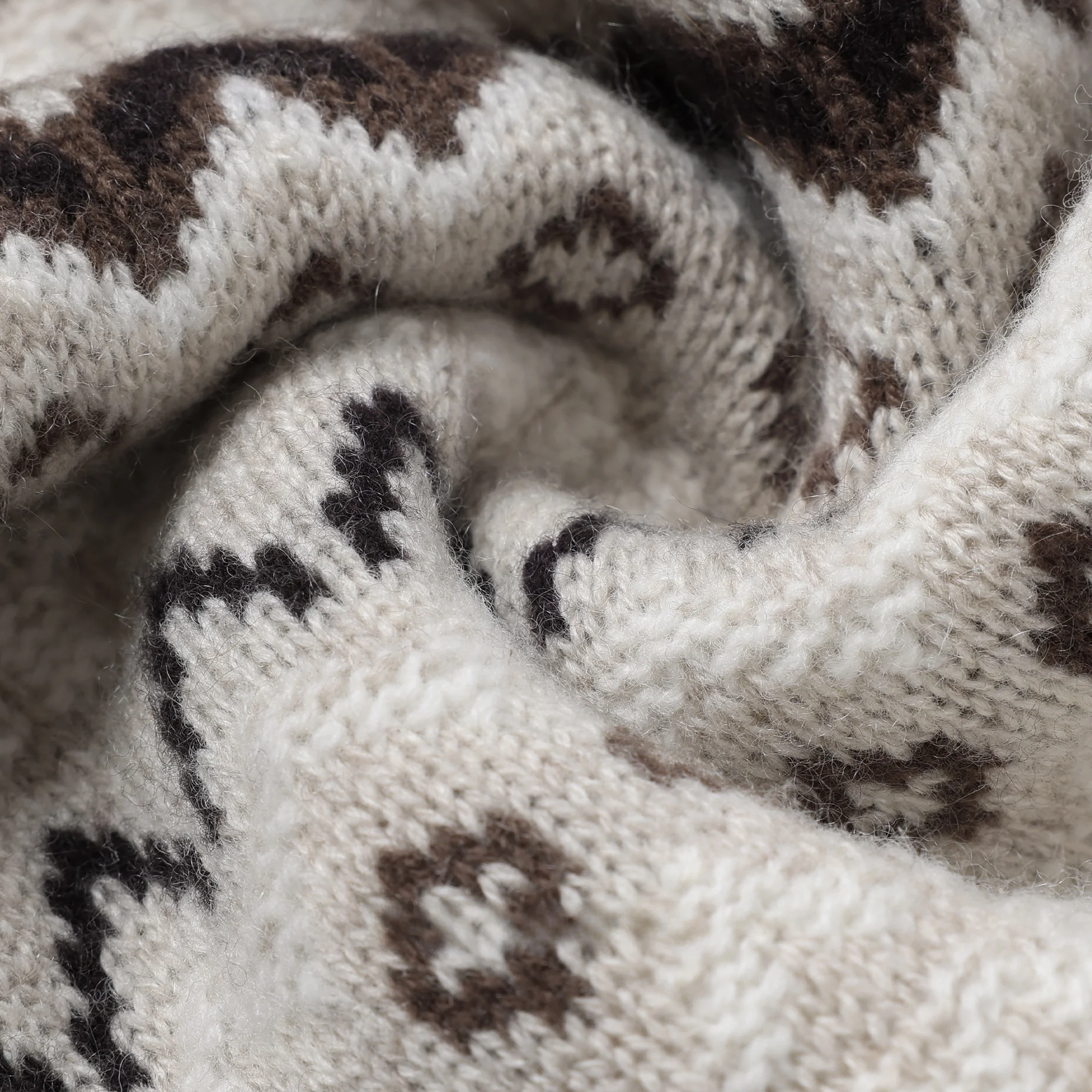 

Теплый женский вязаный свитер Nordic Style с вышивкой, комфортный, с длинными рукавами и круглым вырезом