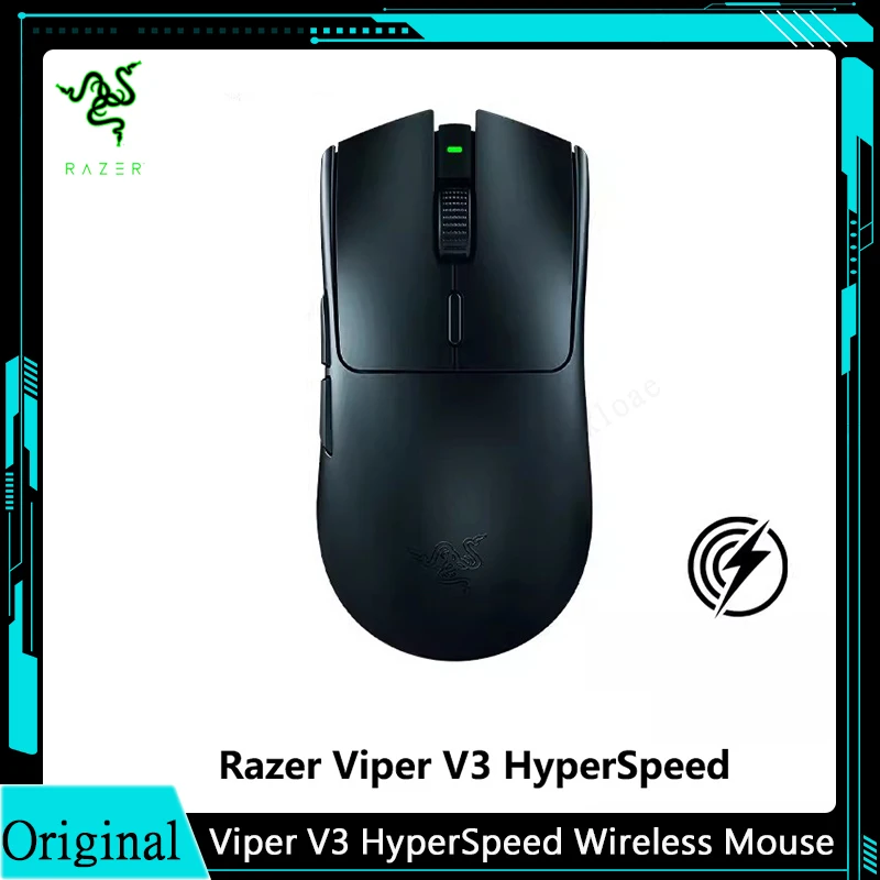 Razer Viper V3 HyperSpeed Wireless Esports Mouse 82g Lightweight Design Focus Pro 30K Optical Sensor Up to 280 hours of Battery