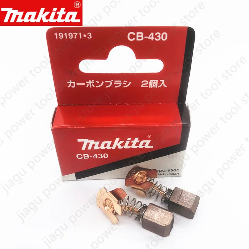 Escovas do Carbono para Makita Cb430 1919703 Bga450 Bga452 Dga452 Bgd800 Bjs160 Bjs161 Bga402 Xag01 Ga400