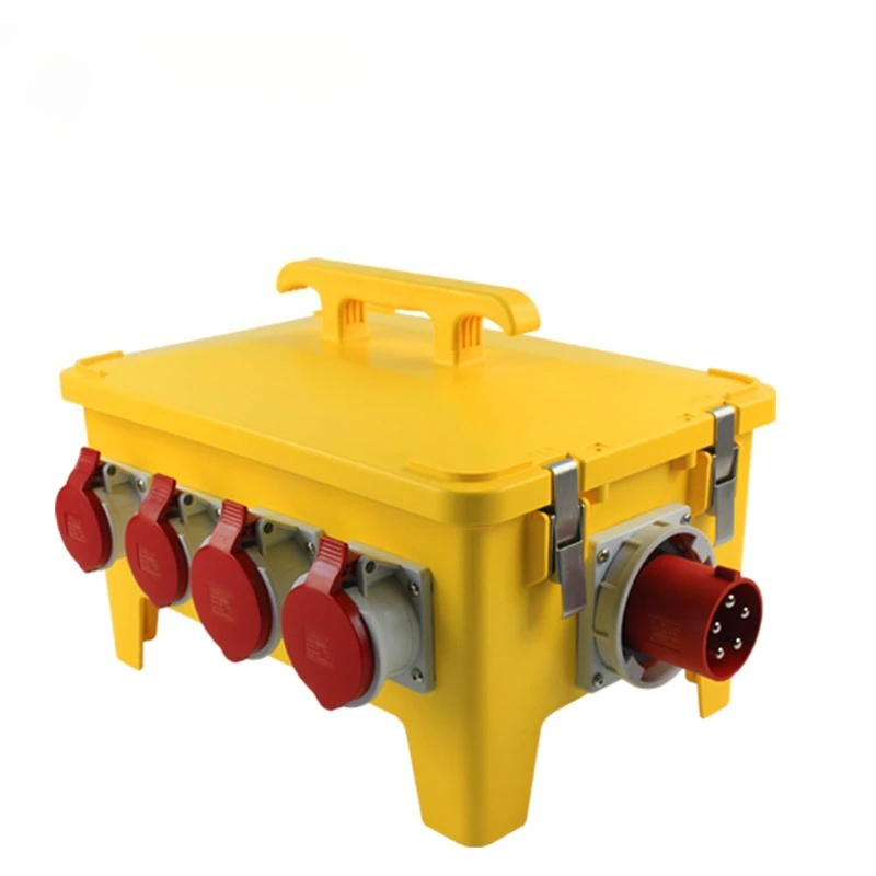 Portable socket box, waterproof distribution box, subway maintenance box, power 36-position distribution box