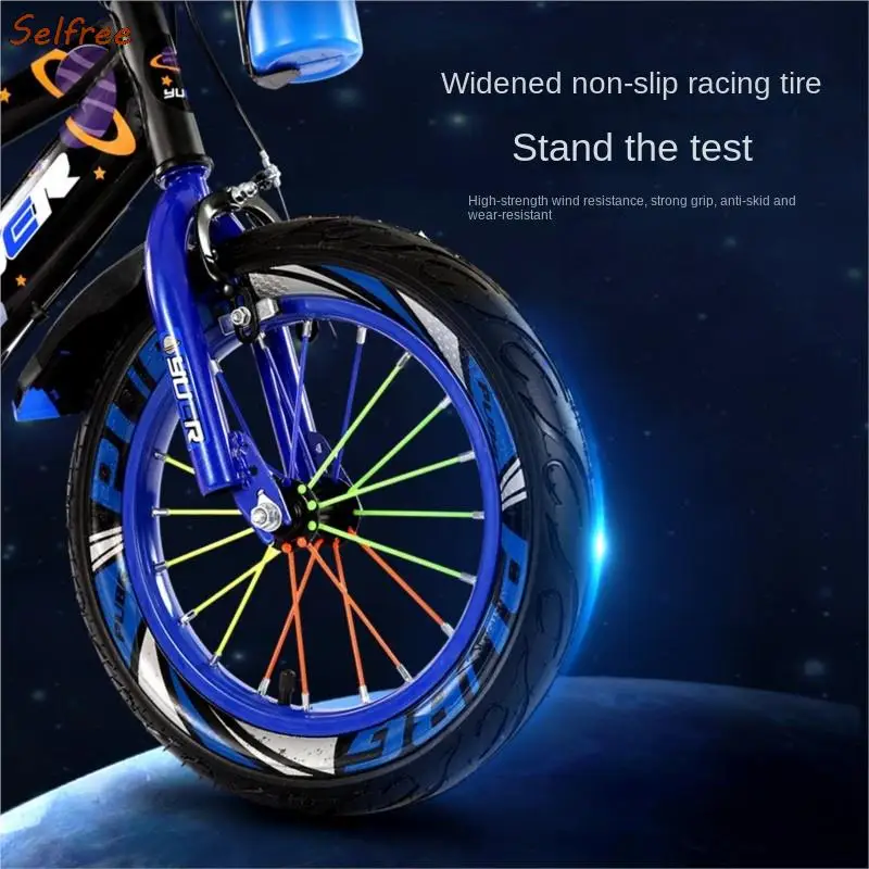 Adjustable Lifting and Lowering Fangle Bicycle for Children Boys and Girls 3-12 Years Old 12 \