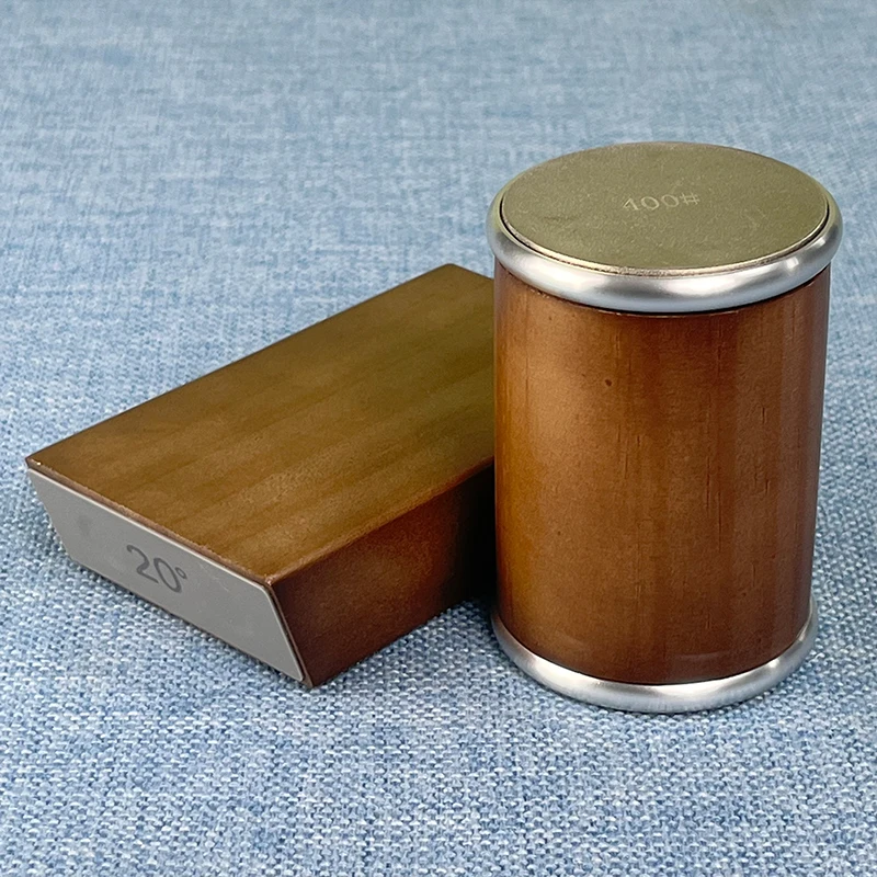 

Rolling Knife Sharpener For Straight Edge Knife Sharpener Kit With 15/20° Degree Magnetic Angle For Kitchen Knives Whetstone Set