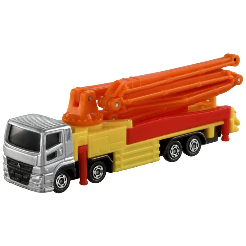 

Original TAKARA TOMY Long Type Tomica No.127 Mitsubishi Fuso Super Great Concrete Pump Truck 1/ Diecast Alloy Construction Veh