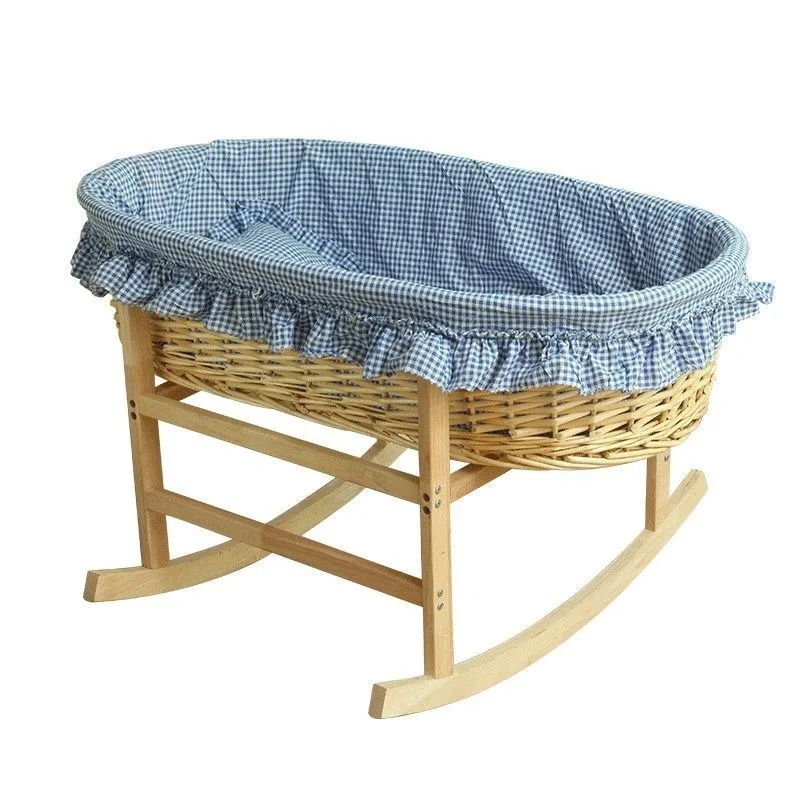 Baby Shaker Shaker Child Portable Sleeping Bed 0 to 4 Years Old Mosquito Net Unpainted Mosquito Net Portable Bamboo Braided