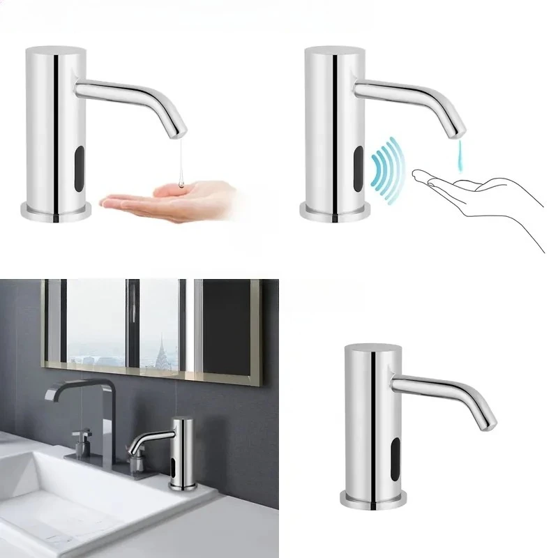 New Innovative Automatic Foam Soap Dispenser for Deck Installation Bathroom Hand Wash