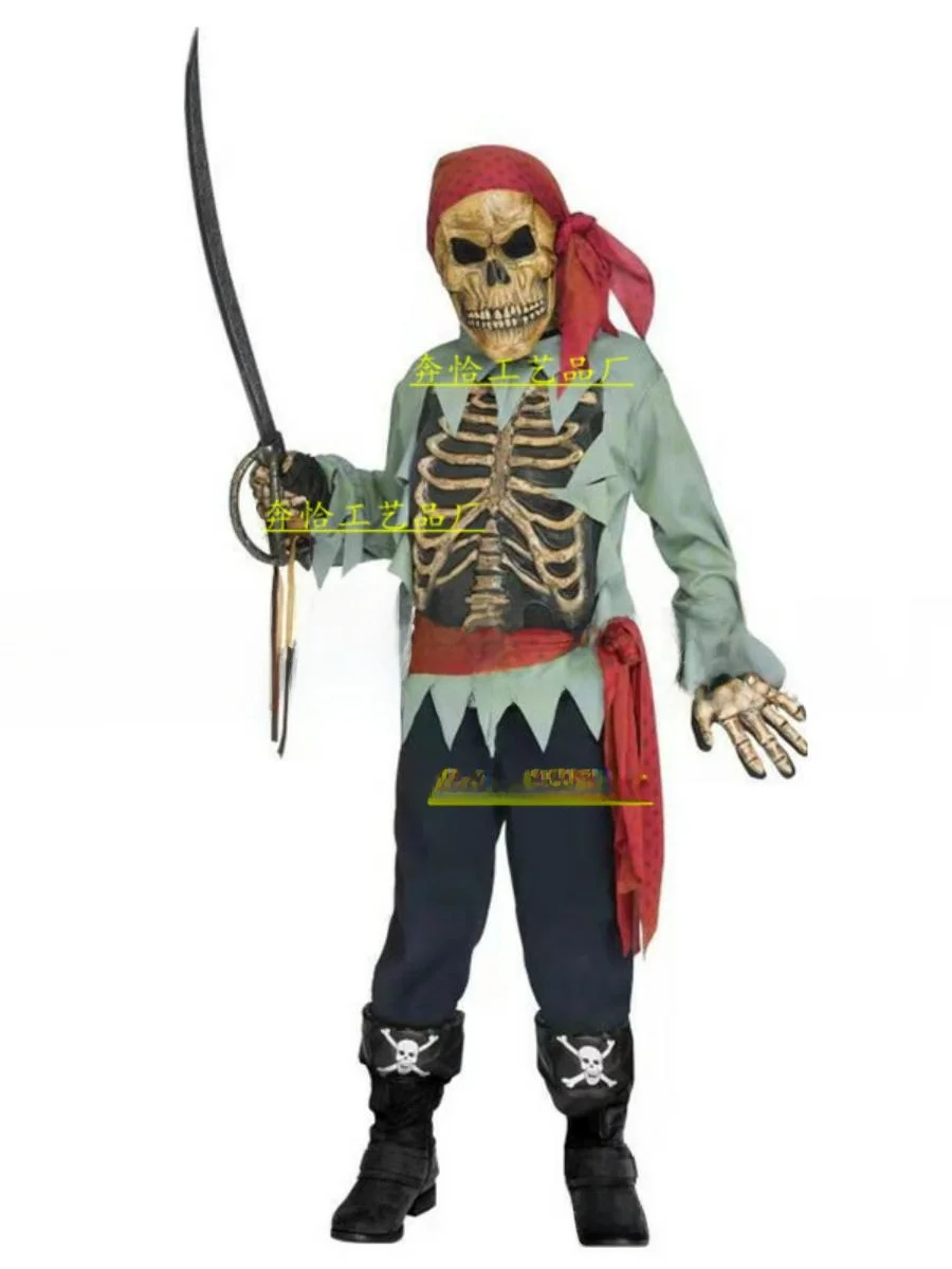 Costume d'halloween pour adultes, Costume de scène de printemps en Polyester, personnage de terreur de Zombie, Dr up
