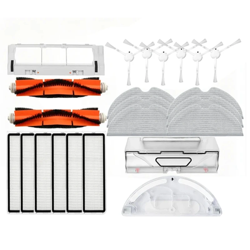 ABBK-pour Dreame D9,D9 Max,D9 PRO,Bot L10PRO Robot aspirateur brosse latérale principale Hepa filtre vadrouille tissu pièces de rechange