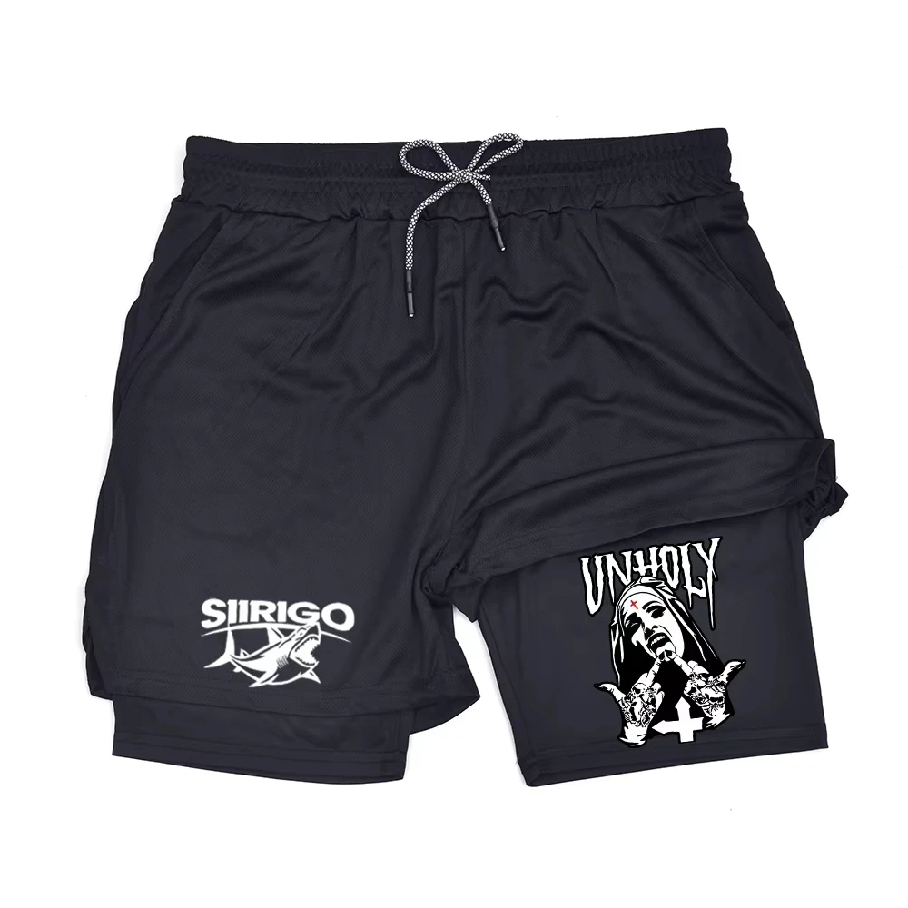 

Men's 2-in-1 Running Basketball Shorts Quick Dry with Mesh | Double Layer Breathable Gym Workout Casual Sportswear RL000726