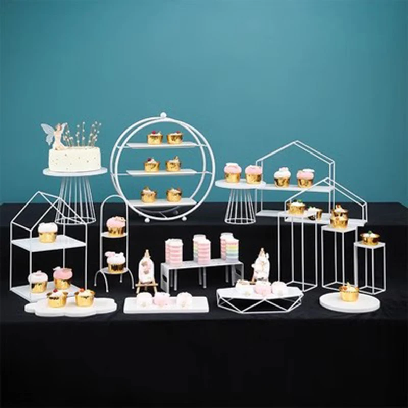 Table Decoration Cake Stand Chocolates Nordic Bakery Confectionery Cake Stand Donut Handicrafts Muffin Pasteleria Baking Tools