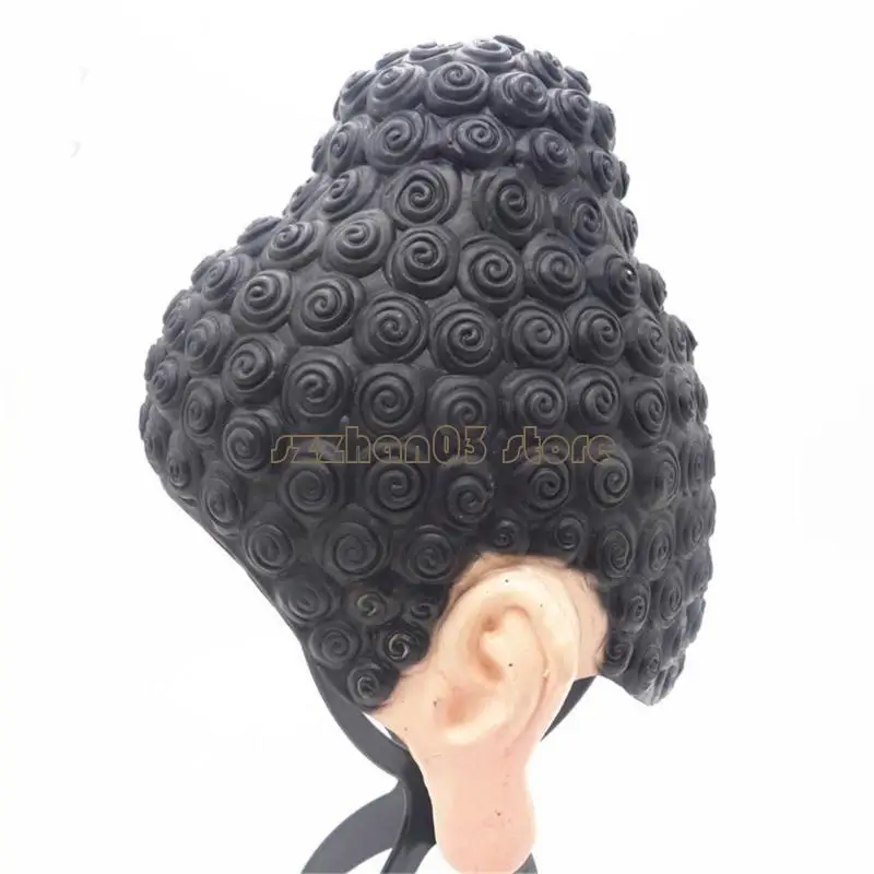 367C Latex พระพุทธรูปหมวกตลกเครื่องแต่งกายอุปกรณ์เสริมพุทธคอสเพลย์หมวกผู้ใหญ่ Party Props