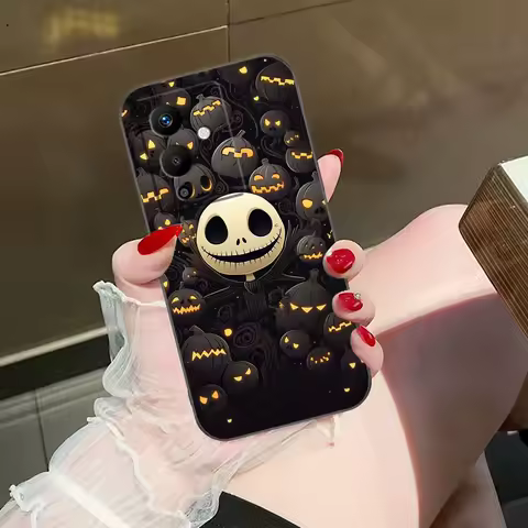 The Nightmare Before Christmas Custom Phone Case For Infinix TECNO POP SPARK SMART 5 6 7 8 9 CAMON 16 17 20 20C 30C 30 30S Case
