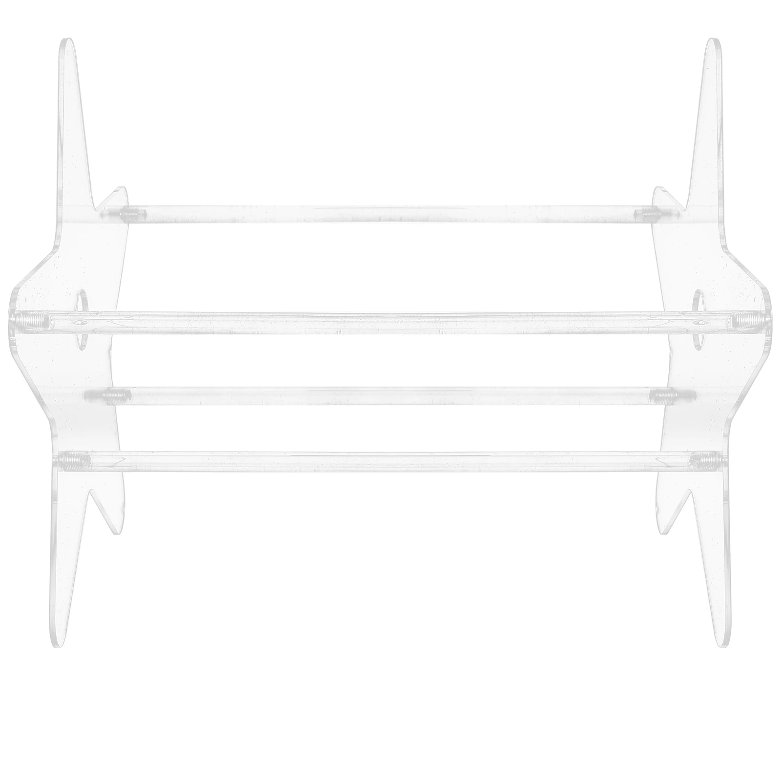 

Clear Acrylic Vinyl Record Holder Premium Material DIY Office File Organizer Desk Storage Rack CD Display Case Shelf
