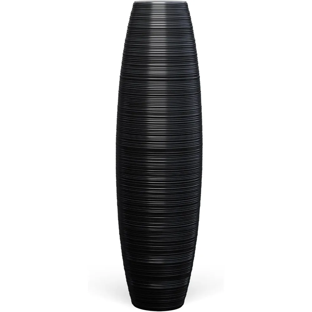 

Tall Floor Vase, 27.5 Inches (70cm, 2.3FT) Tall Large Floor Vase, Sturdy, Luxury, Textured, Vessel,Vases