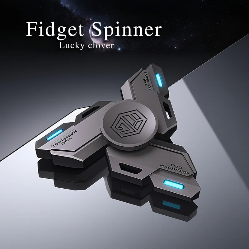 Metalowa zabawka Premium Fidget Toy - Spinner kolekcjonerski ze stopu EDC, ręcznie wykonany żyroskop do łagodzenia stresu i zarządzania lękami