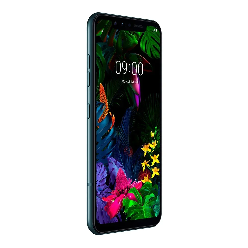 Original LG G8S G810EAW 4G teléfono móvil NFC 6GB RAM 128GB ROM Dual SIM 6,21 "G-OLED 12MP + 13MP + 8MP octa-core Android Smartphone