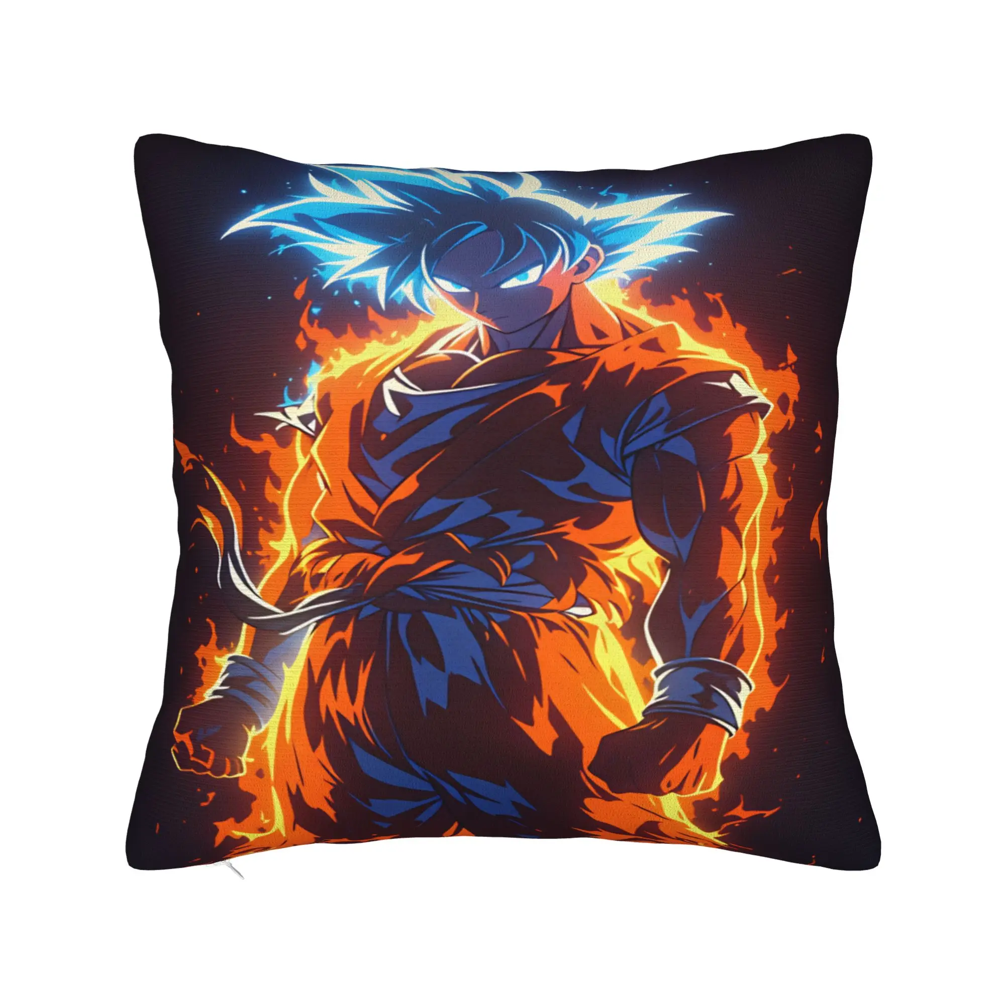 Pillow Cover Son Goku Dragons Balls Retro Trendy Pillow Case For Wedding Party Home Decor Pillowcases