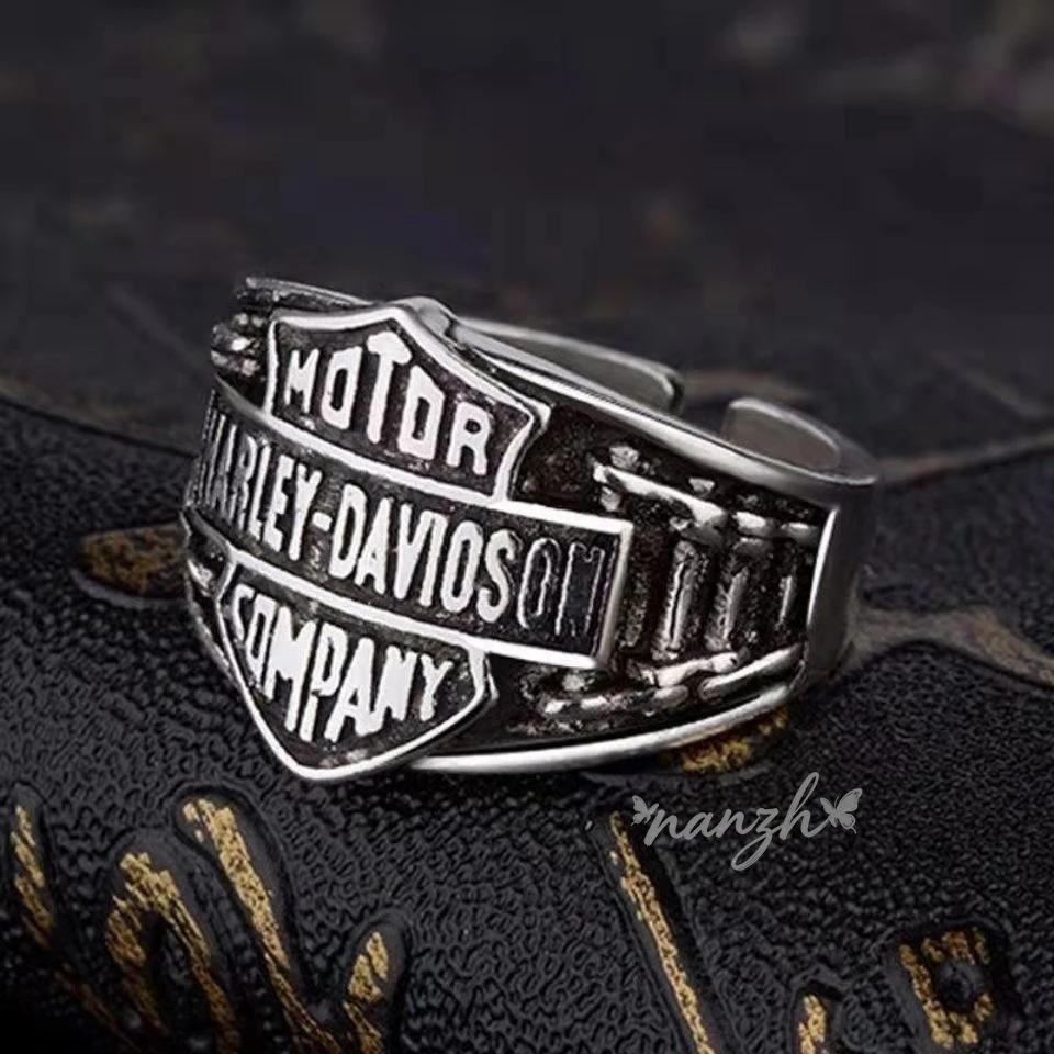 

Personalized Adjustable Ring Unisex Motorcycle Chao Hip Hop For Harley Davidson Electra Glide Ultra Classic 1250 S PA 1250S