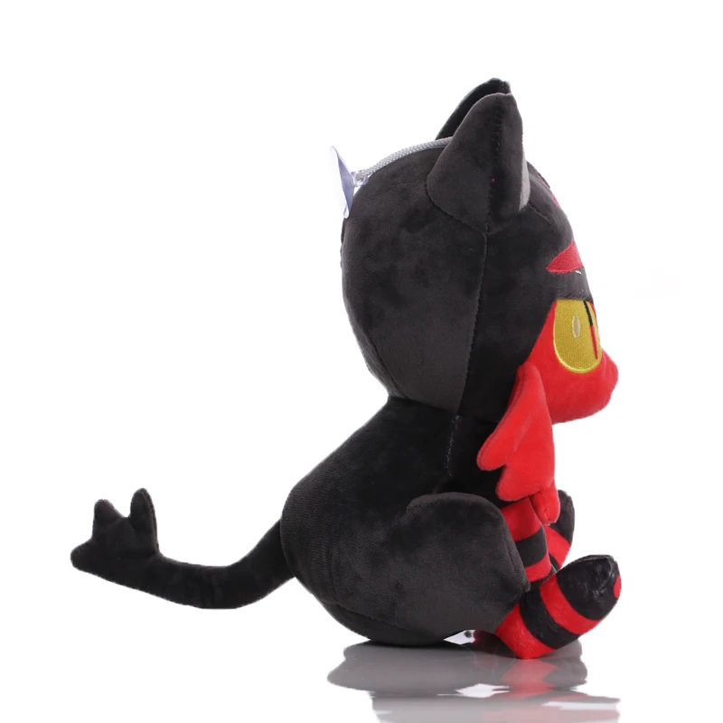 22cm Newest Pokemon Litten Plush Toy Doll Cute Litten Plush Soft Stuffed Animals Toys Gifts for Children Kids