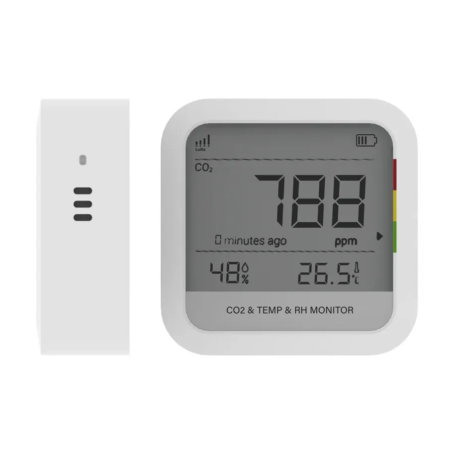 QingPing CO2 & Temperature & Humidity Monitor for LoRaWAN®