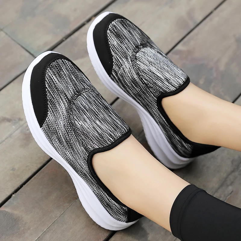 

Women's Casual Shoes, Soft Soled Running Shoes Lazy People's Discount Shoes Women's Original Tennis Flat Shoes Sports Shoes