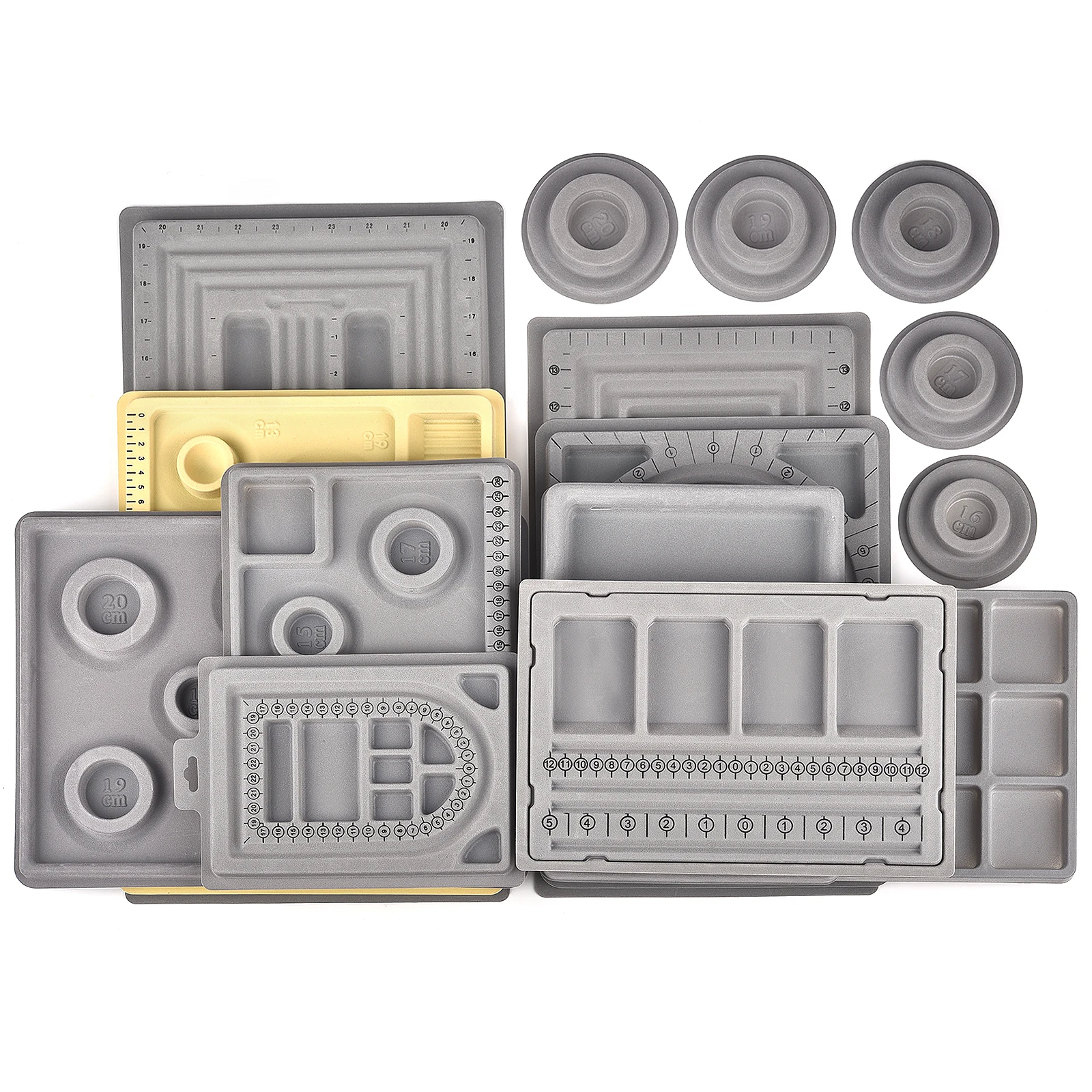 لوح حبة متدفقون لصنع المجوهرات ، سوار ، قلادة ، منظم الديكور ، صينية فنية ، أداة قياس تصميم ، إكسسوارات تصنعها بنفسك