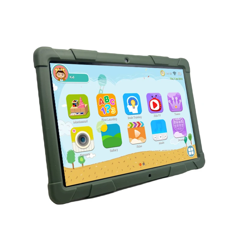 Tablets con llamadas telefónicas para niños, Android 9,0, 10,1 pulgadas, 2GB de RAM, 32GB de ROM, regalo gratis, funda de silicona, MTK6737, Quad-Core, 1280x800 IPS