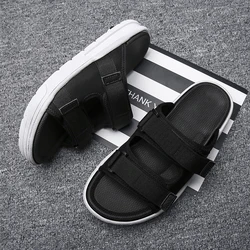 Men's Sandals Flat Sandals Men's Slippers Shoes for Men Wear-resistant Soft and Comfortable Indoor and Outdoor Non-slip Fashion