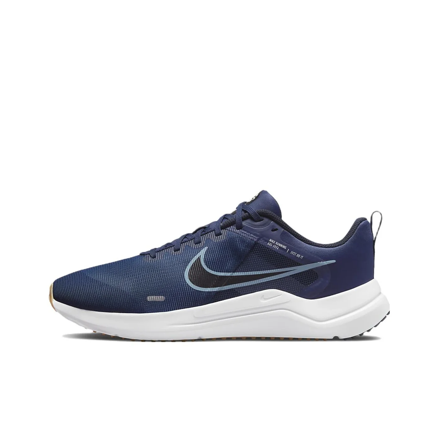 Nike Downshifter 12 Running Shoes Men's Low Top Blue/White DD9293-400