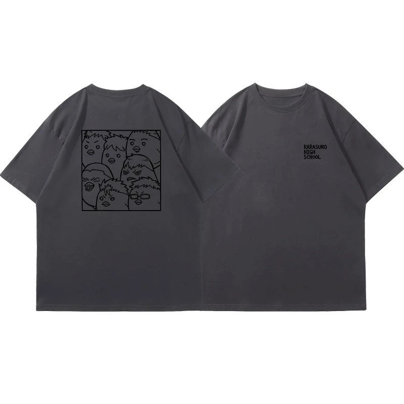 Neues Volleyball-Jugend-Kurzarm-Trikot mit Yashima Shoji und Imakura Kazuhiko im gleichen Muster bedruckt, Teamuniform-T-Shirt für Männer und Frauen – Detail 7