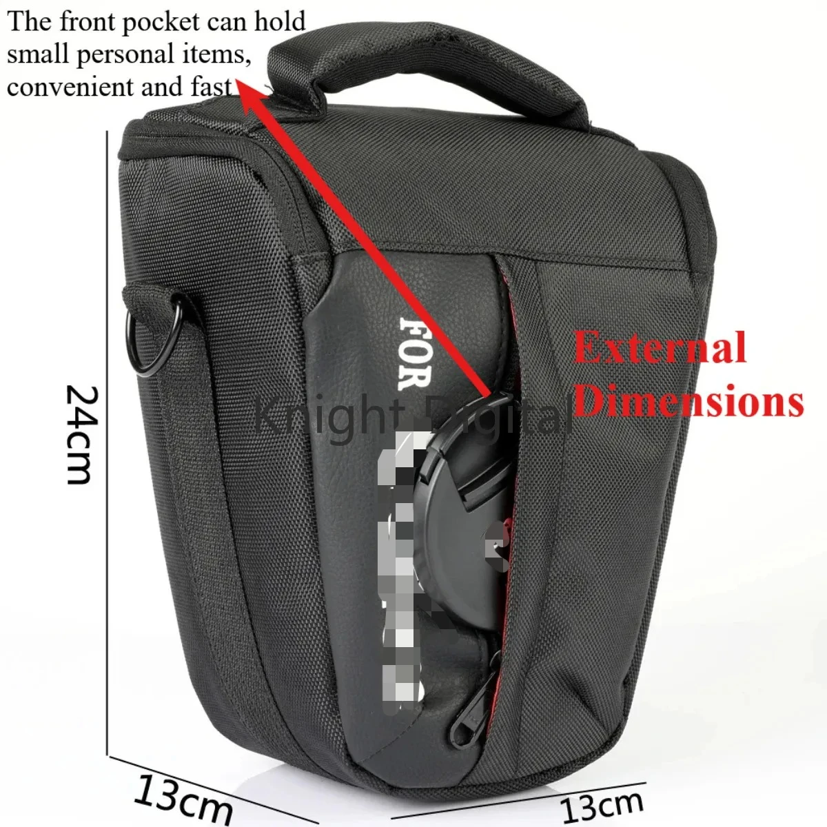 Waterproof DSLR Camera Bag Case For Canon EOS 6D 6D2 5D Mark IV II III 5D4 5D3 R 90D 80D 800D 750D 77D 3000D 200D 1500D