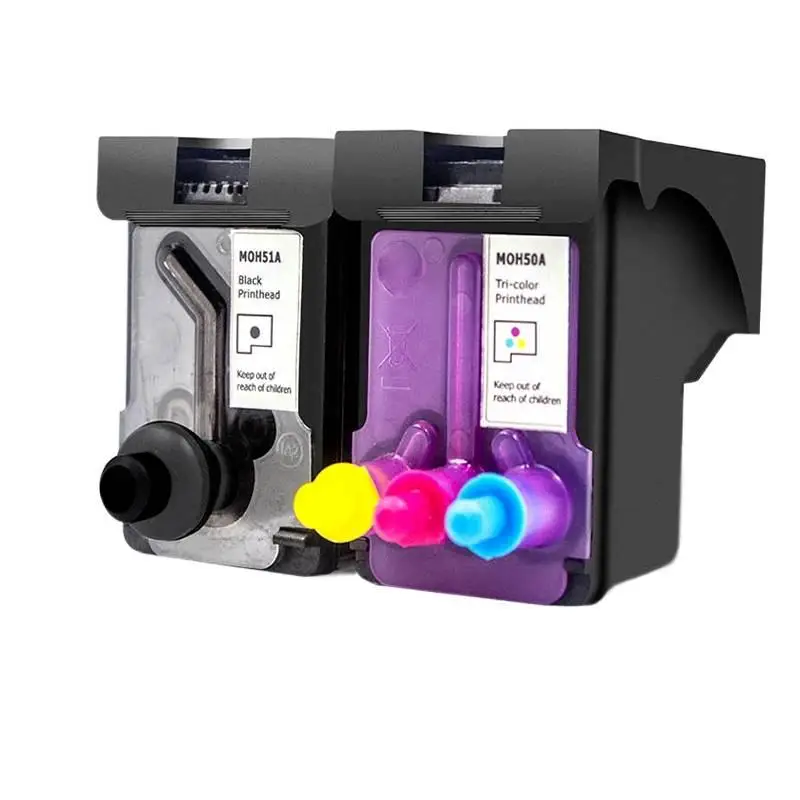 Nova cabeça de impressão compatível gt52 gt51 moh50a moh51a cabeça de impressão para hp 5810 5820 gt5810 gt5820 tanque de tinta 310 315 318 319 410 415 418