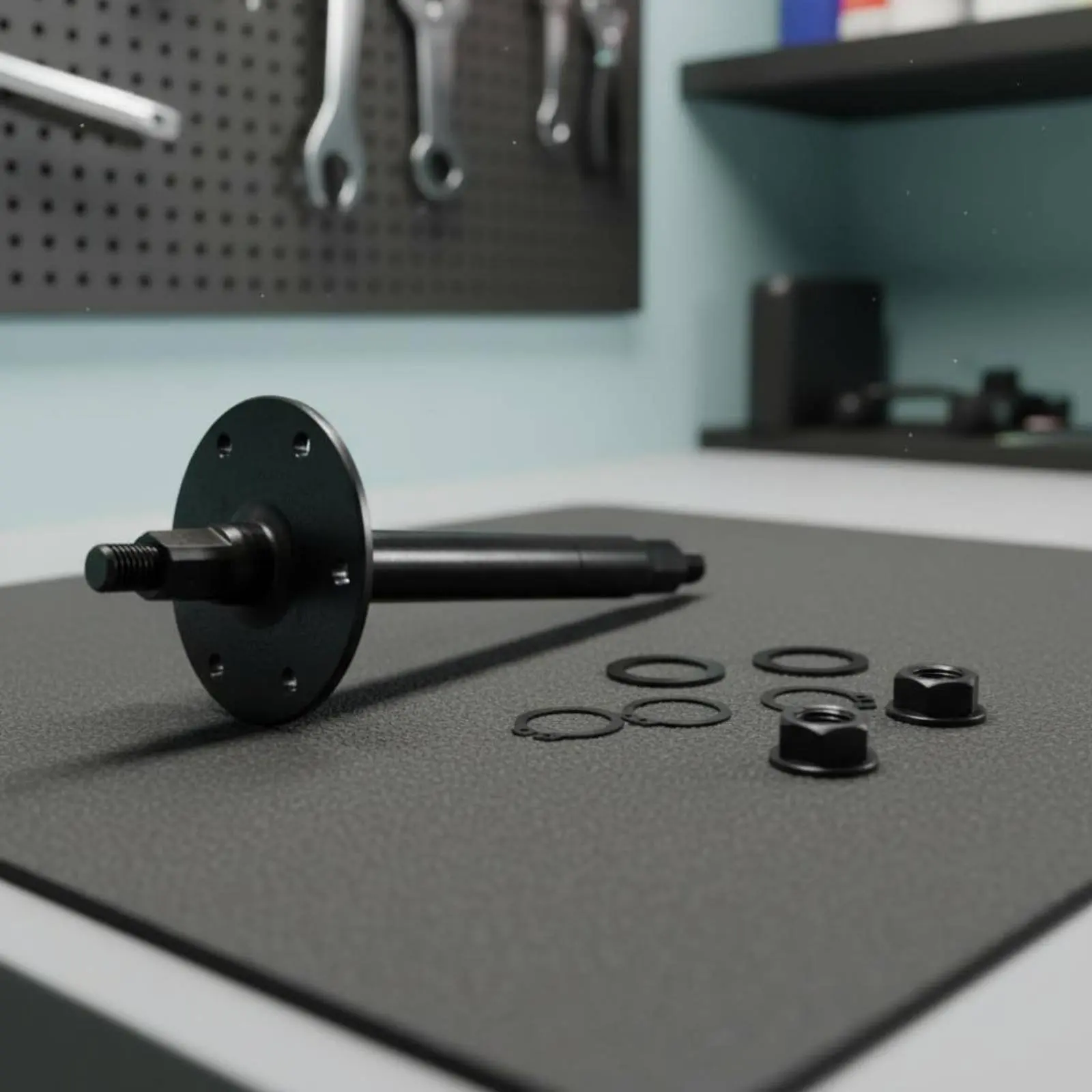 

Запасная часть для велотренажера: центральный приводной вал с подшипником, универсальный, для обслуживания и ремонта