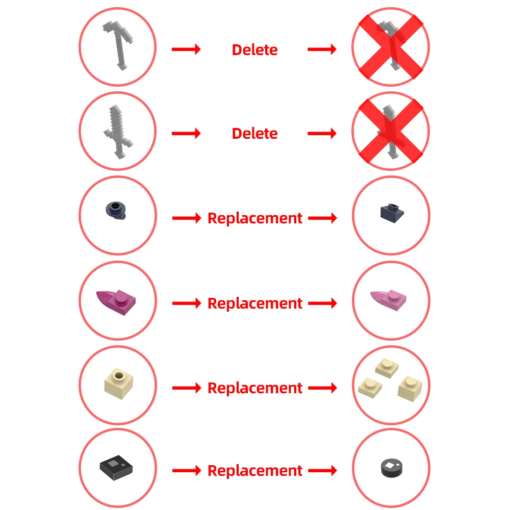 

MOC Game Pyramid Head Model Building Blocks Silent Hill Red Pyramid Helmet Monster Devil Action Figure Brick Toy Gift