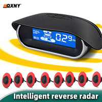 Original 16.5MM Flat Parking Sensor 8 Parktronic Car Reversing Backup Radar Rear Auto Detector Backing Assistance Kit System