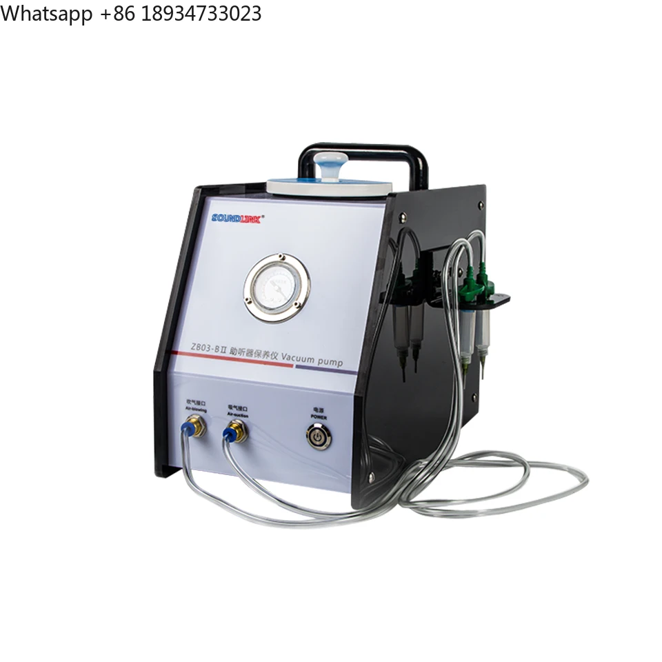 Soundlink ZB03-B Smart 3-in-1 Vacuum Dryer & Cleaner for Hearing Aids & Earbuds