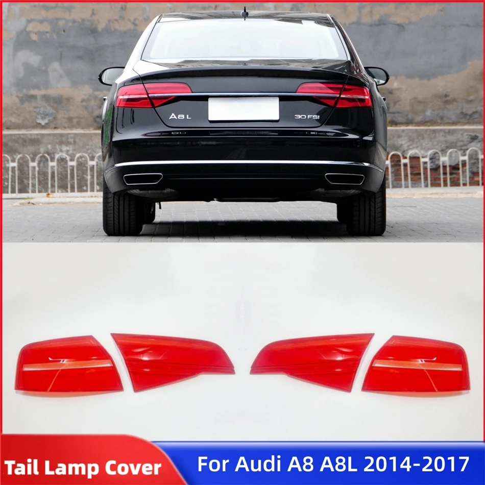 

Для Audi A8 A8L 2014 2015 2016 2017, запасные части для салона автомобиля, сменные автомобильные фары, задние противотуманные фары, заднее стекло
