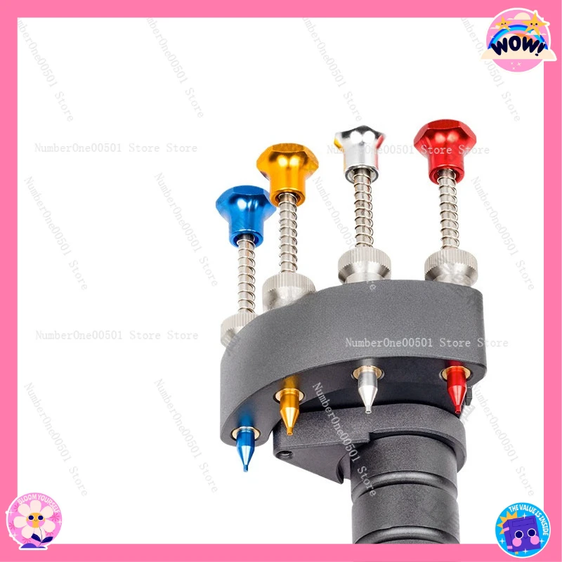 

Professional 4 Pin Hand Presser Tool Needle Installer Fitting Machine Horology Repair Equipment for Watchmakers