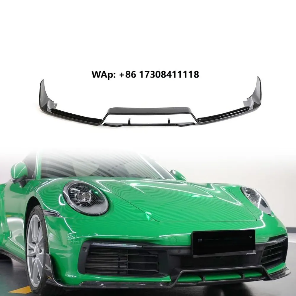 

Dry Carbon Fiber 992 Front Bumper Lip Splitter for 911 Carrera S/T/4/4S/Targa 4/ Targa 4S/GTS 2019-2023