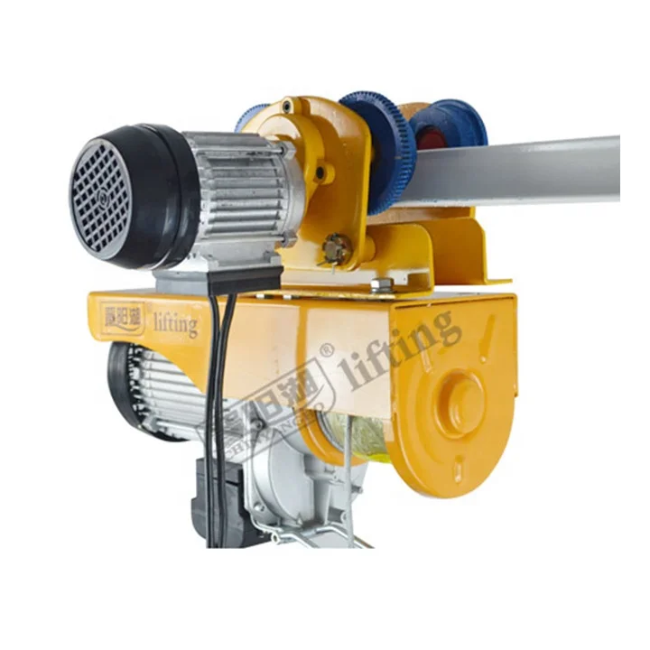 JIN YANG HU PA low headroom electric wire rope hoist with high quality 1000KG with different specifications