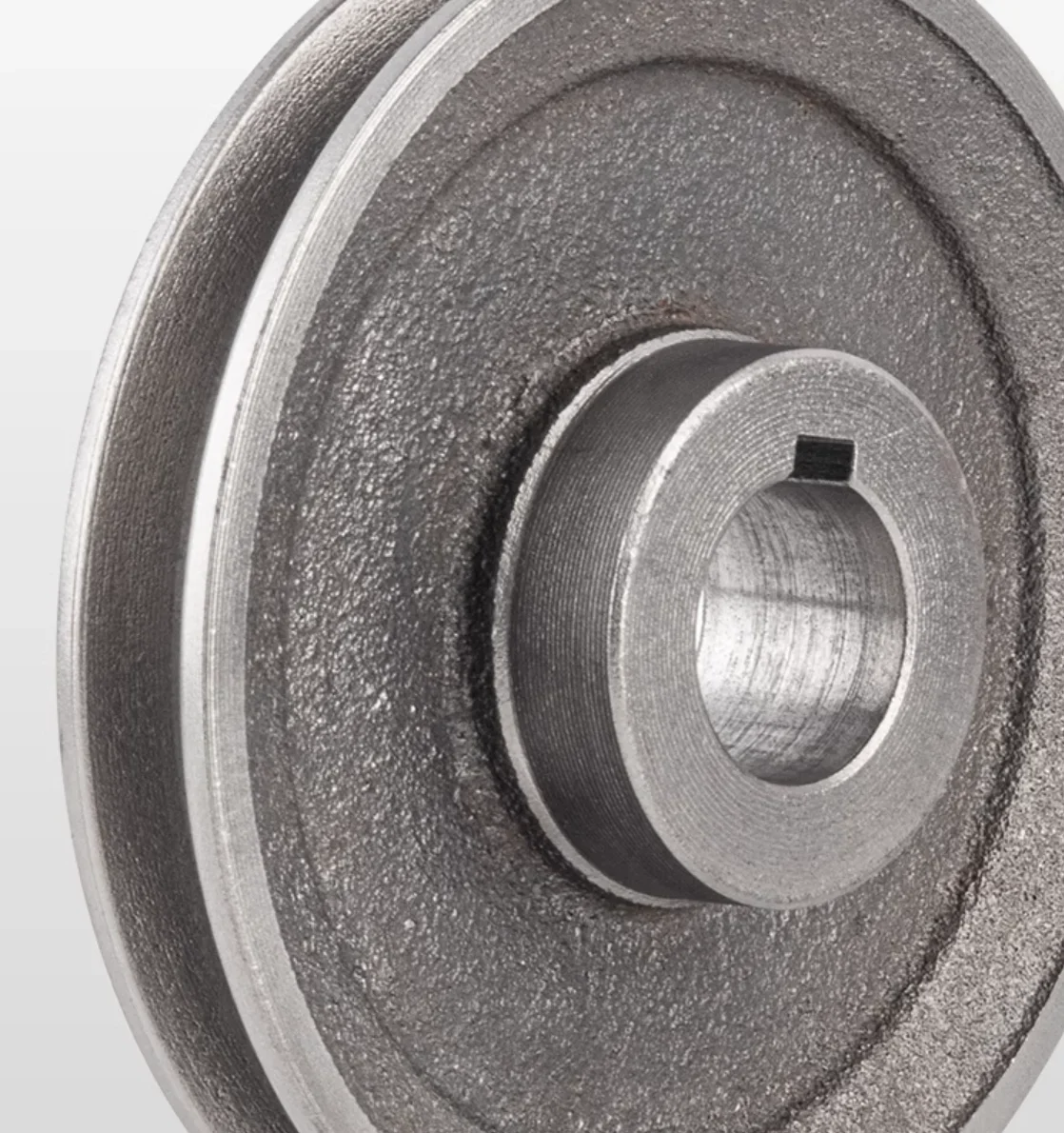 1pcs Outer Diameter :90mm Belt Pulley Single Groove 1A Cast Iron Motor Belt Pulley V-belt Pulley