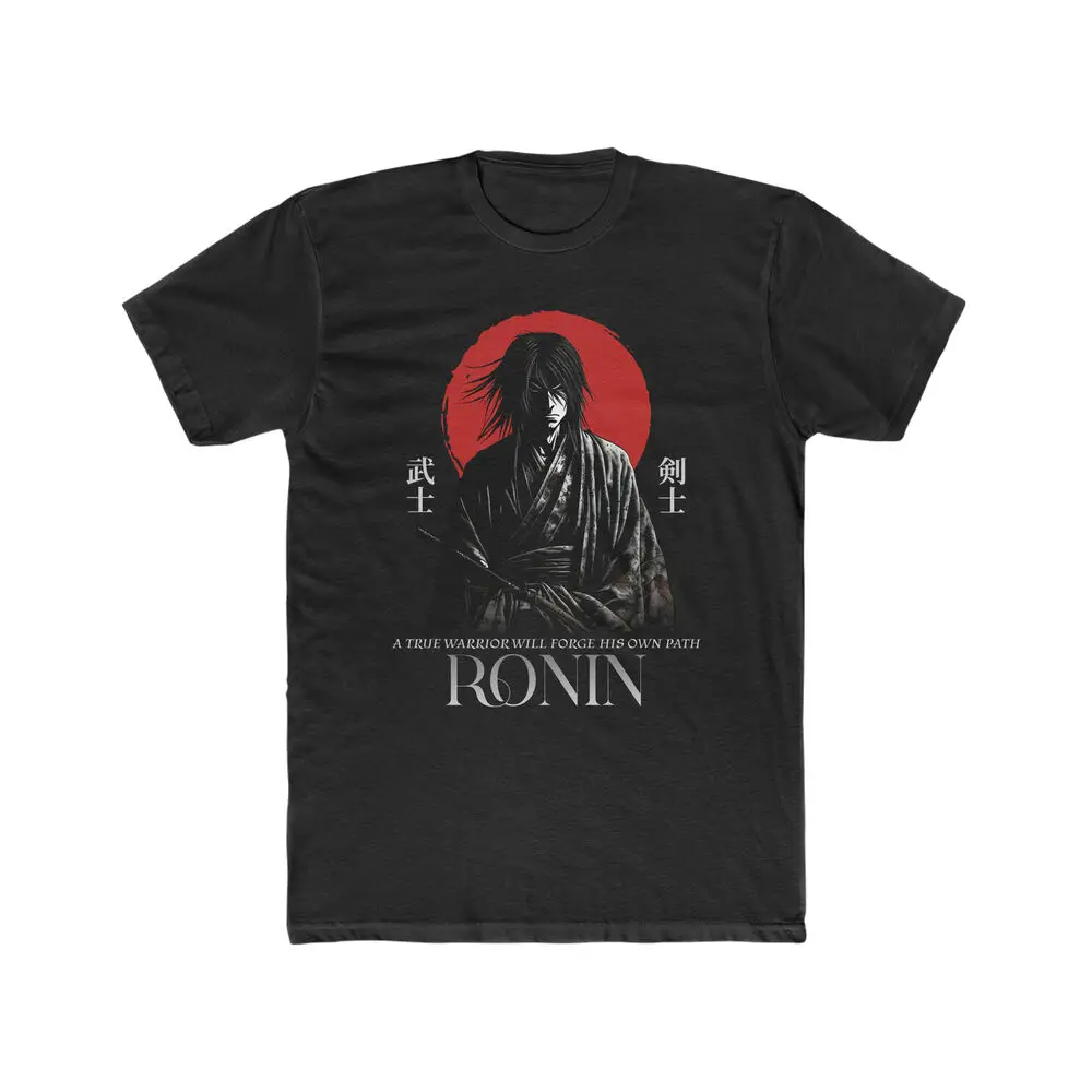 Samurai T-Shirt, Krieger Shirt, Ronin T-Shirt, Anime Graphic T-shirts For Men Clothing Women Tees High Quality