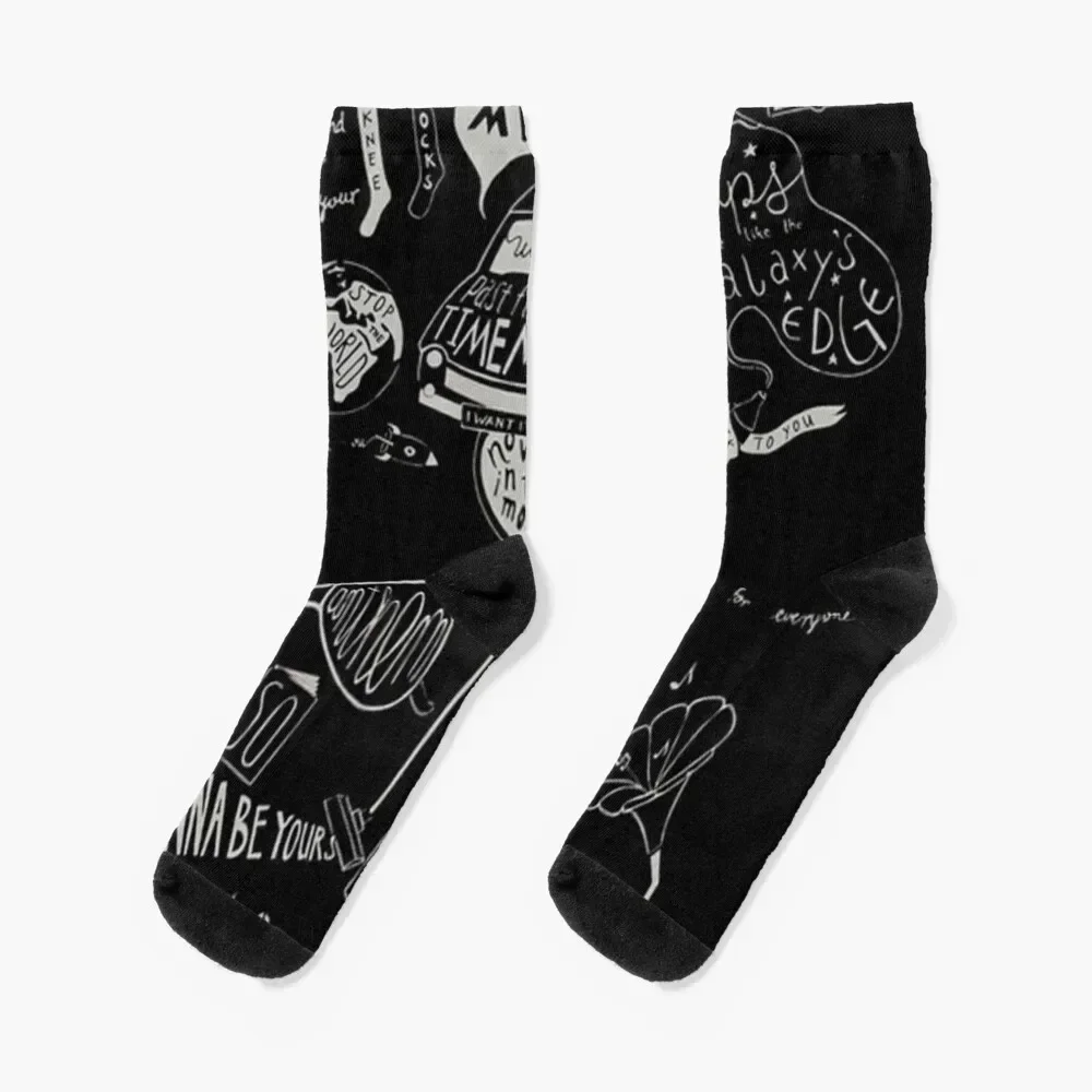 

artic monkeys,artic monkey,punk,music,britpop Socks anti slip football new in's designer brand gift Socks For Women Men's
