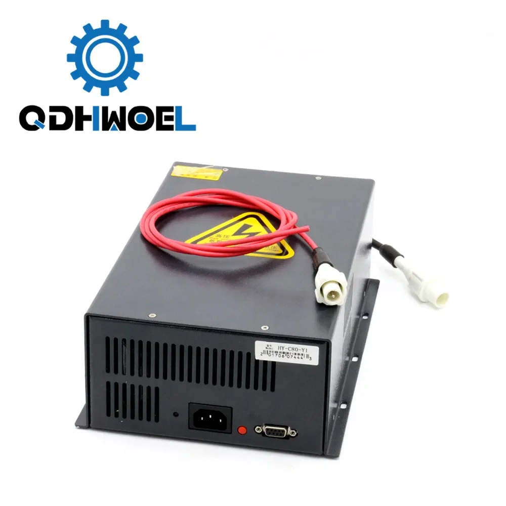 QDHWOEL PWM Alimentatore laser Co2 80w per macchina per incisione e taglio laser YUEMING